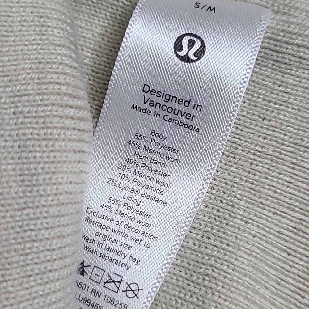 lululemon athletica Cream Knit Beanie - Picture 3 of 12